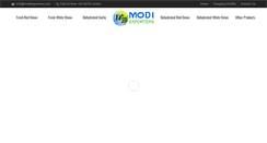 Desktop Screenshot of modiexporters.com